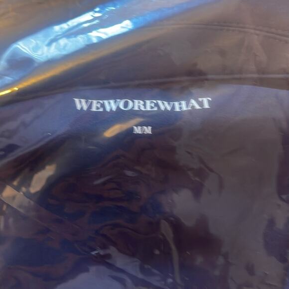 WeWoreWhat Polo Bra Crop Top Blue Medium NWT - Picture 10 of 12